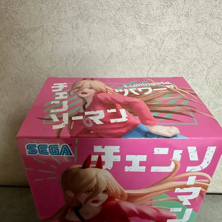 [BUNJANG] Sega Chainsaw Man Power Luminasta Figure (Sealed) / (미개봉) 세가 체인소맨 파워 루미니스타