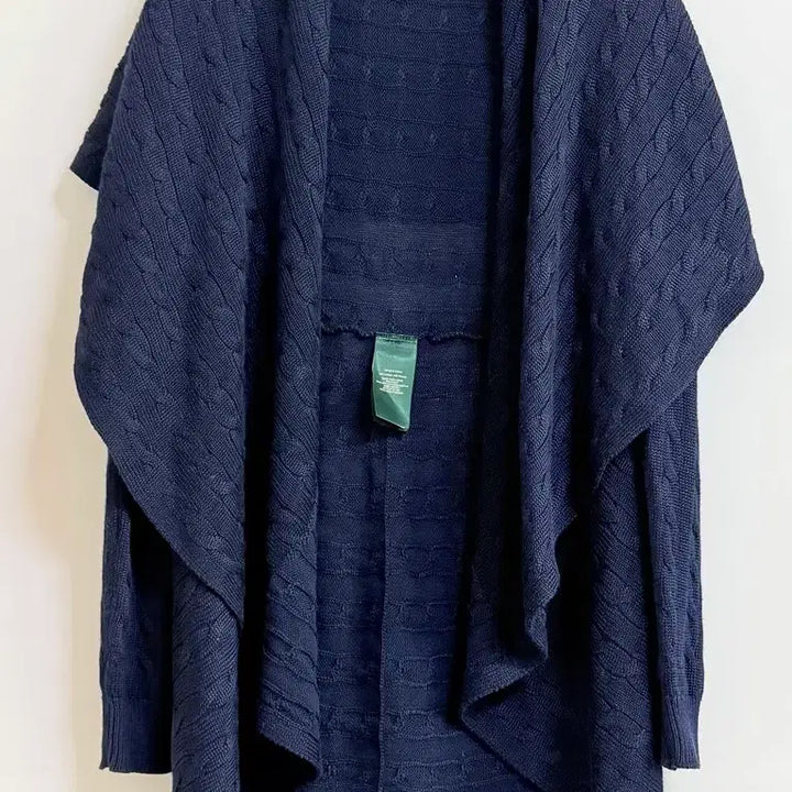[BUNJANG] Ralph Lauren Shawl Cardigan Navy / 랄프로렌 숄 가디건 네이비 xxs/xs