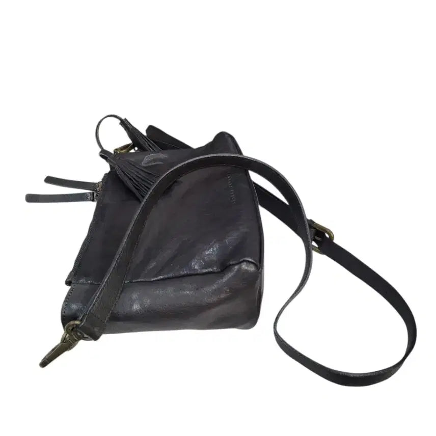 [BUNJANG] Eorin Nongbu Italian Leather Small Crossbody Bag / 국내공방 어린농부 이태리제 천연가죽 소재 수납 편리한 소형