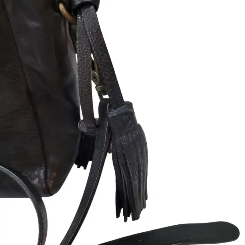 [BUNJANG] Eorin Nongbu Italian Leather Small Crossbody Bag / 국내공방 어린농부 이태리제 천연가죽 소재 수납 편리한 소형