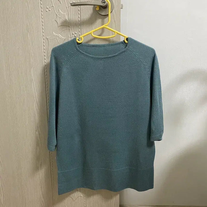 [BUNJANG] Yesses Color Block Knit Set Up Mint / 예쎄 배색니트 셋업 민트