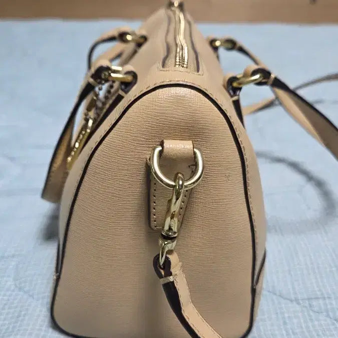 [BUNJANG] Coach Saffiano Leather Mini Satchel Bag 49392 / 정품 코치 사피아노 레더 미니 사첼백