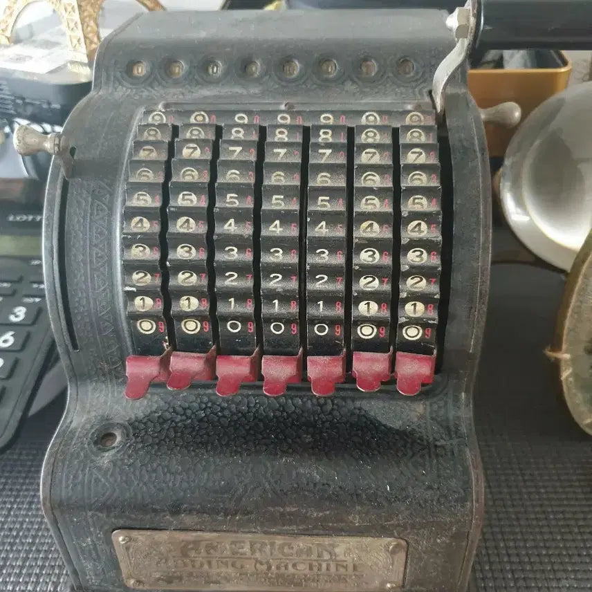 [BUNJANG] 1912 American Calculator Vintage / 1912년 빈티지 American 계산기