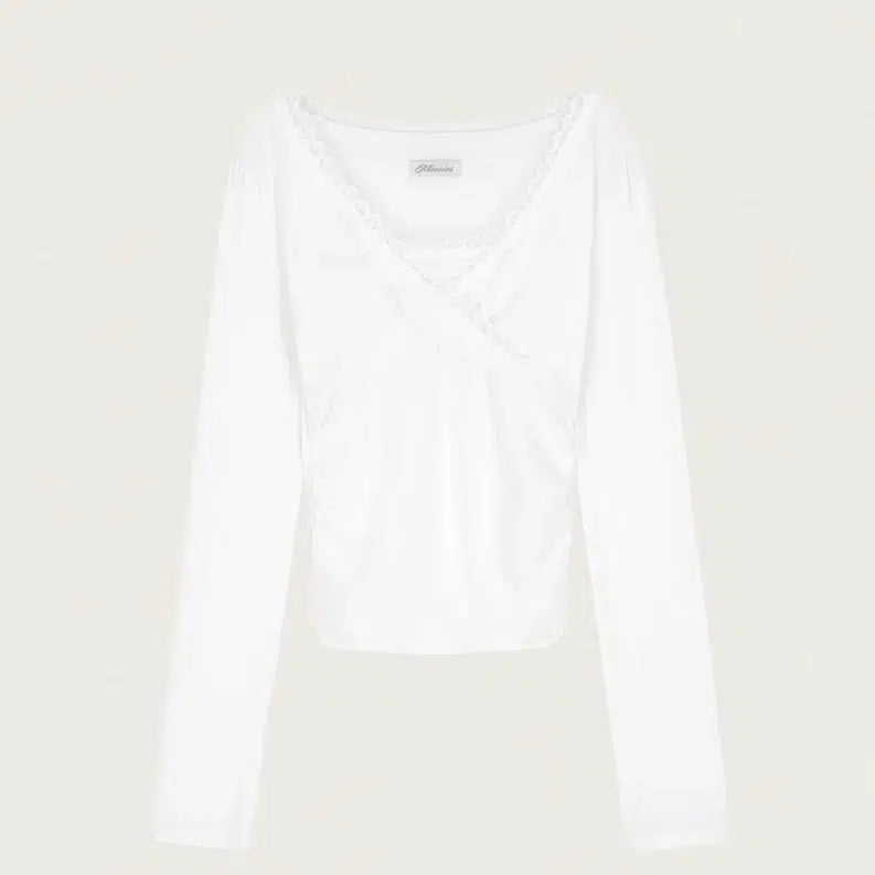 [SOLD OUT] 클리시어 비비안 발렛 레이스 탑