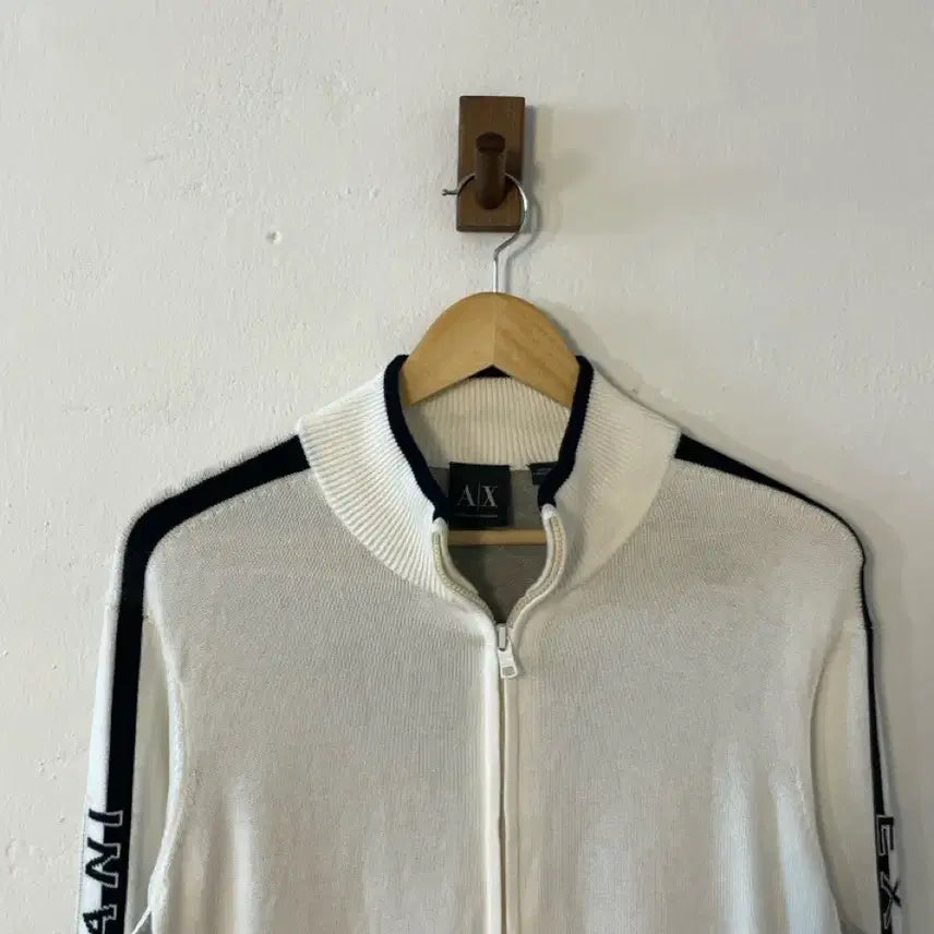 [BUNJANG] Armani Knit Zip-Up Jacket / 알마니 니트 집업