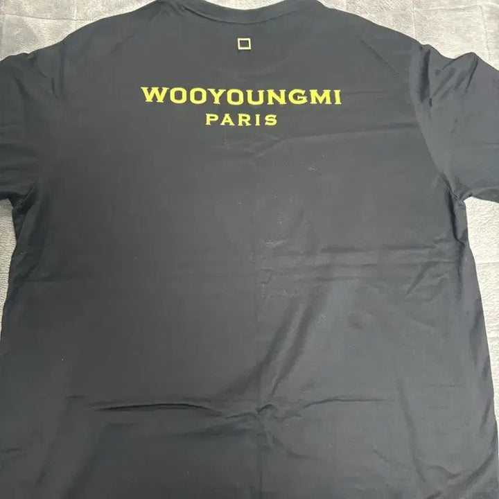 [BUNJANG] Wooyoungmi Back Logo Short Sleeve T-Shirt / 우영미 반팔 52