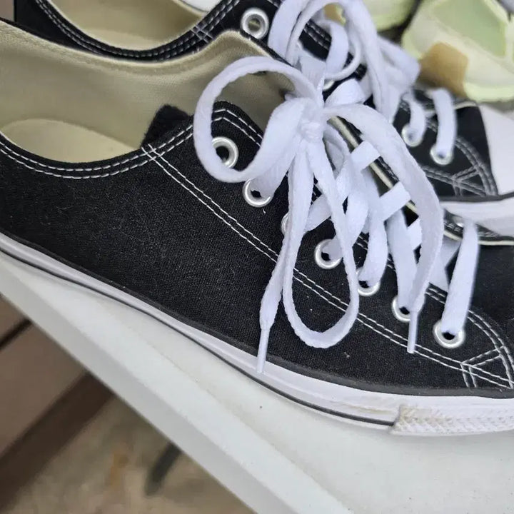 [BUNJANG] Converse Chuck Taylor All Star Black Low Top Sneakers / 컨버스 척테일러 올스타 블랙 로우 스니커즈