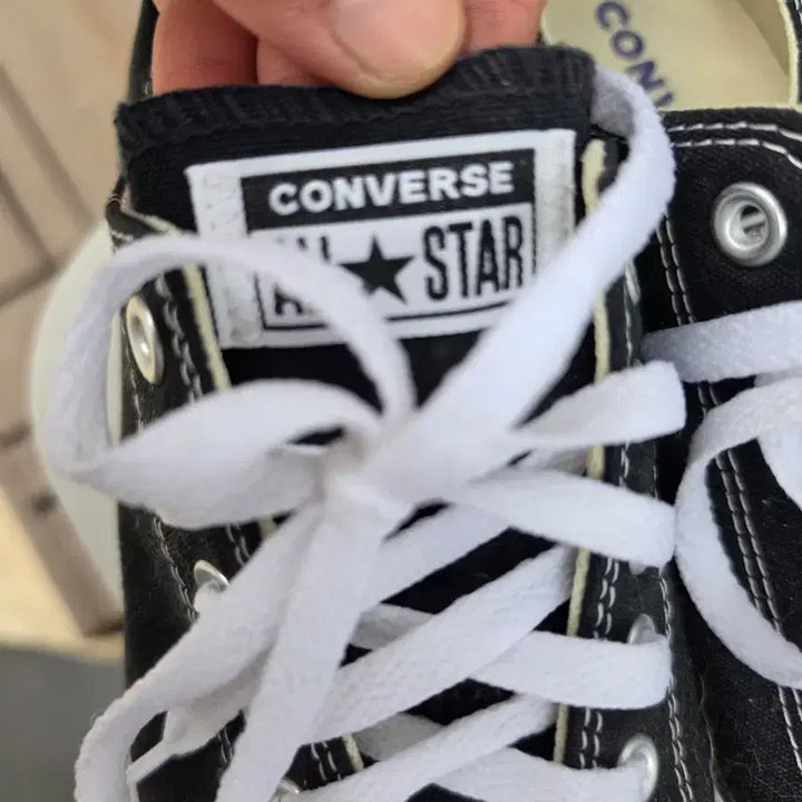 [BUNJANG] Converse Chuck Taylor All Star Black Low Top Sneakers / 컨버스 척테일러 올스타 블랙 로우 스니커즈