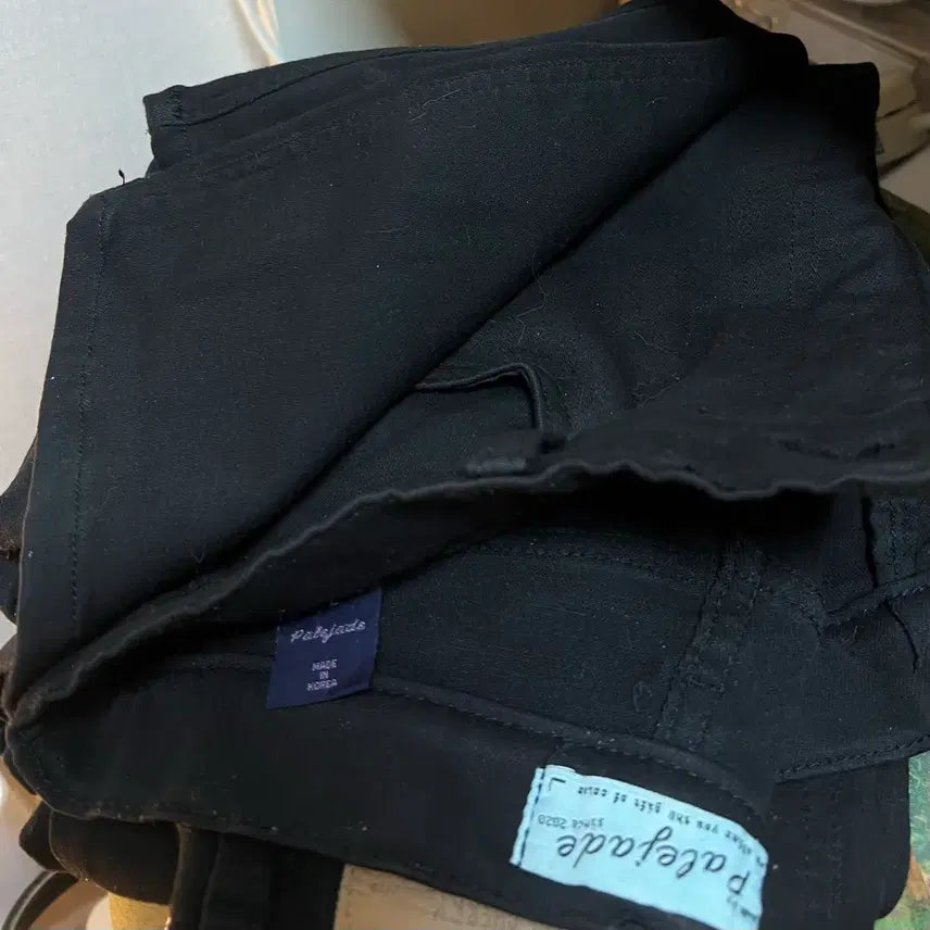 [BUNJANG] Palejade Non-Fade Black Skinny Bootcut Pants L / 페일제이드 논페이드 블랙 스키니 부츠컷 L