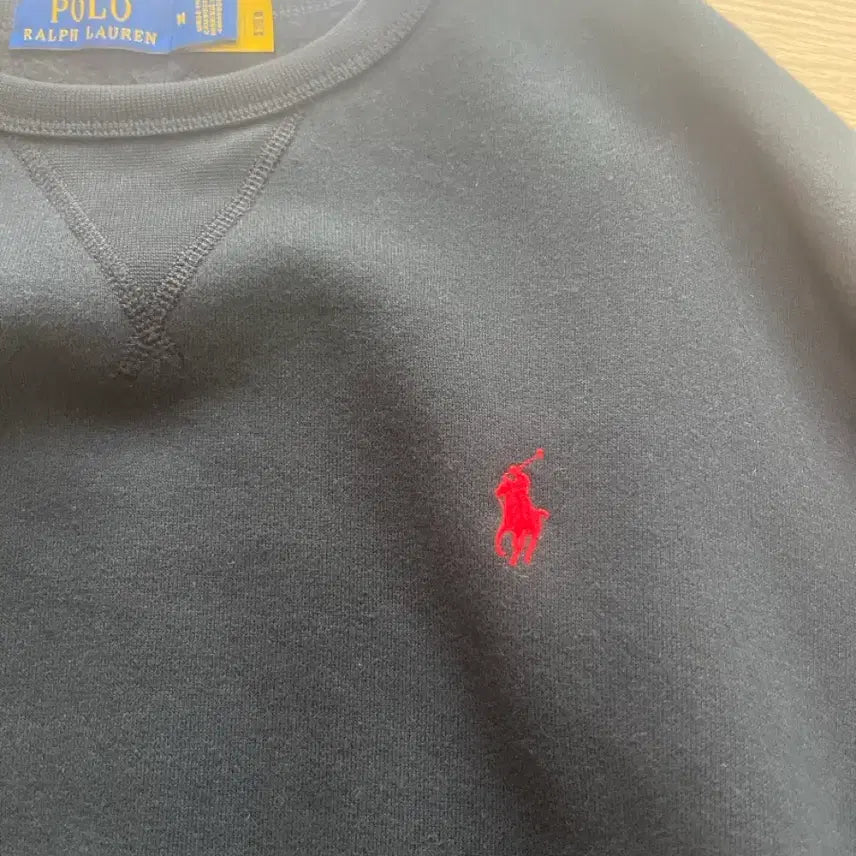 [BUNJANG] Polo Ralph Lauren Black Sweatshirt M / 폴로맨투맨 블랙 정품 M