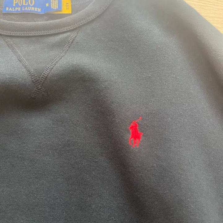 [BUNJANG] Polo Ralph Lauren Black Sweatshirt M / 폴로맨투맨 블랙 정품 M