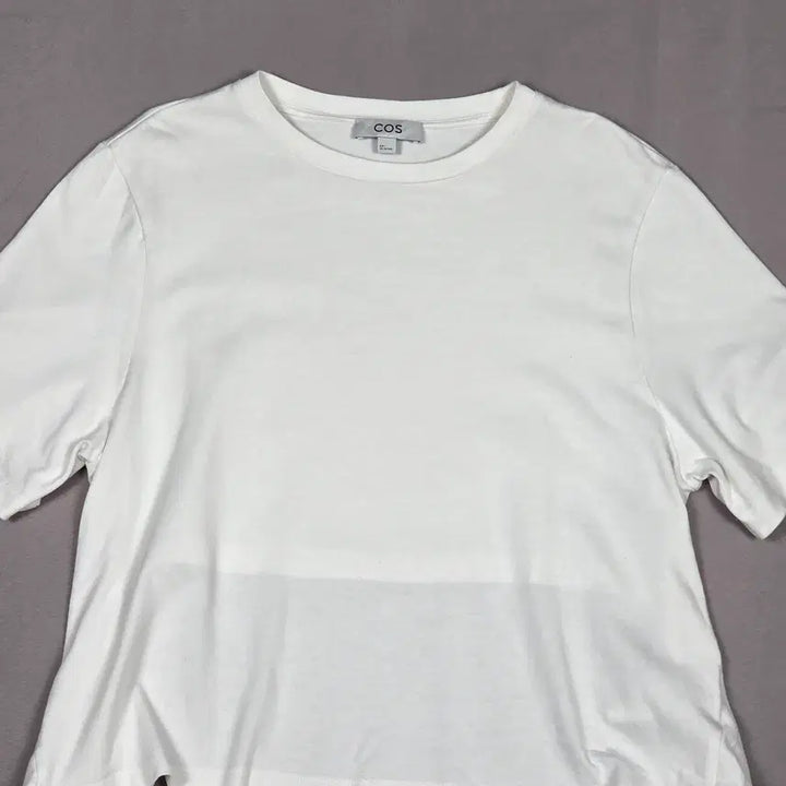 [BUNJANG] COS Back Tie Detail Cotton Short Sleeve T-Shirt / [COS] 백 타이 디테일 코튼 반팔 티셔츠 | S00100
