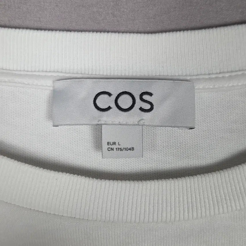 [BUNJANG] COS Back Tie Detail Cotton Short Sleeve T-Shirt / [COS] 백 타이 디테일 코튼 반팔 티셔츠 | S00100
