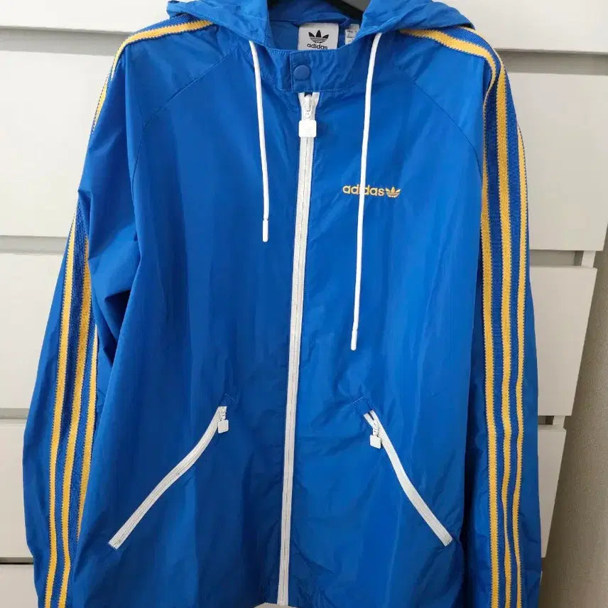 [BUNJANG] Adidas Hooded Windbreaker Jacket / 아디다스 후드 바람막이 자켓