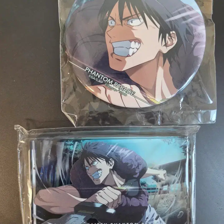 [BUNJANG] Jujutsu Kaisen Phantom Parade Toji Can Badge &amp; Acrylic Block / 주술회전 팬텀퍼레이드 토우지 캔뱃지, 아크릴 블럭 회옥옥절