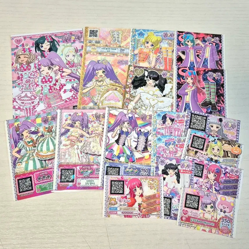 [BUNJANG] Pripara Promo Ticket Dream Ticket Friendship Ticket Bundle Set / 급처 )) 프리파라 프로모 티켓 드림티켓 우정티켓 일괄 판매