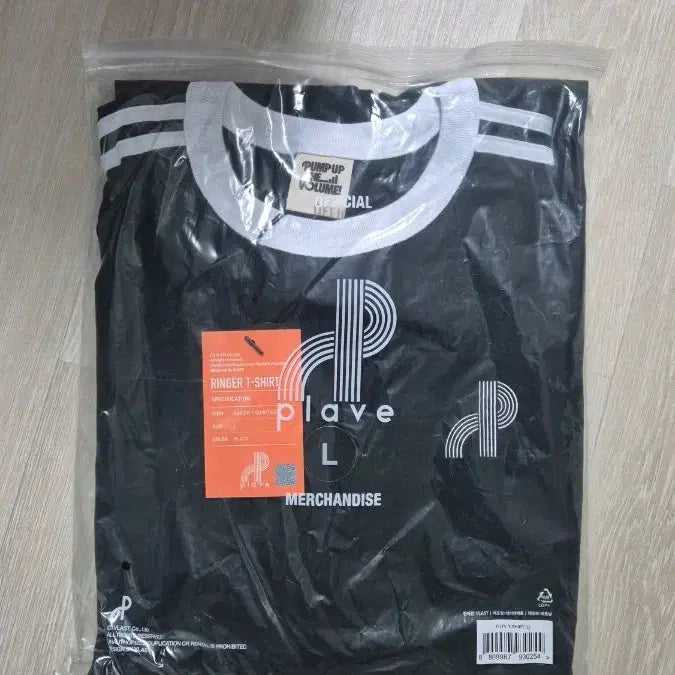 [BUNJANG] PLAVE Ringer T-Shirt L Size / 플레이브 링거티 반팔티L