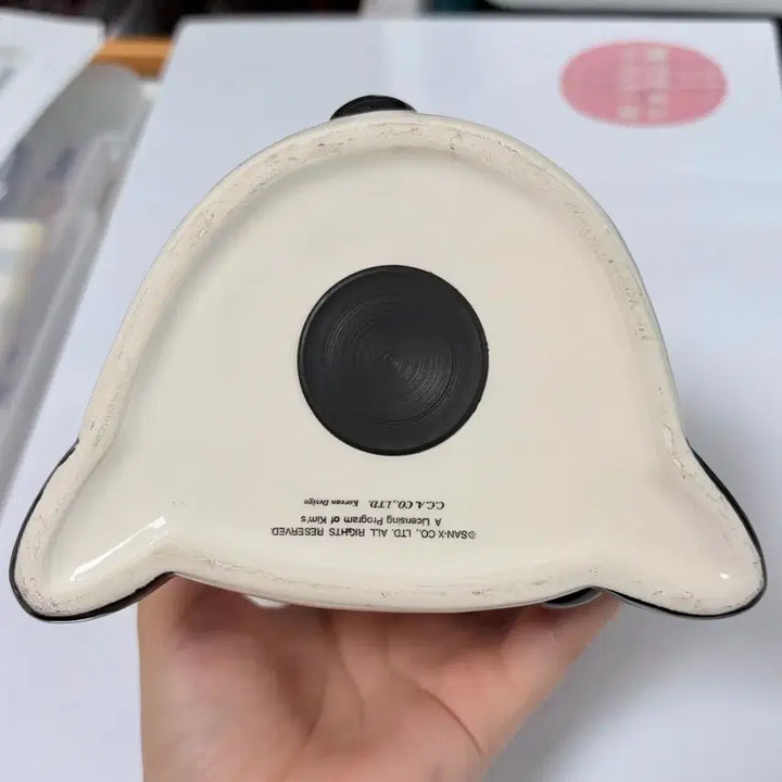 [BUNJANG] San-X Tare Panda Ceramic Piggy Bank / 고전문구 산엑스 타레판다 도자기 저금통