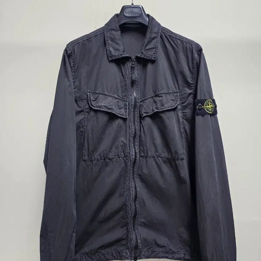 [BUNJANG] Stone Island Old Effect Overshirt / 스톤아일랜드 올드이펙트 오버셔츠