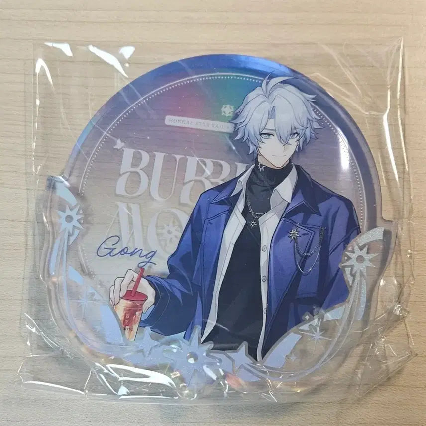 [BUNJANG] Honkai: Star Rail "Finaly" Gong Cha Collaboration Acrylic Coaster / 스타레일 파이논 공차 콜라보 아크릴 코스터
