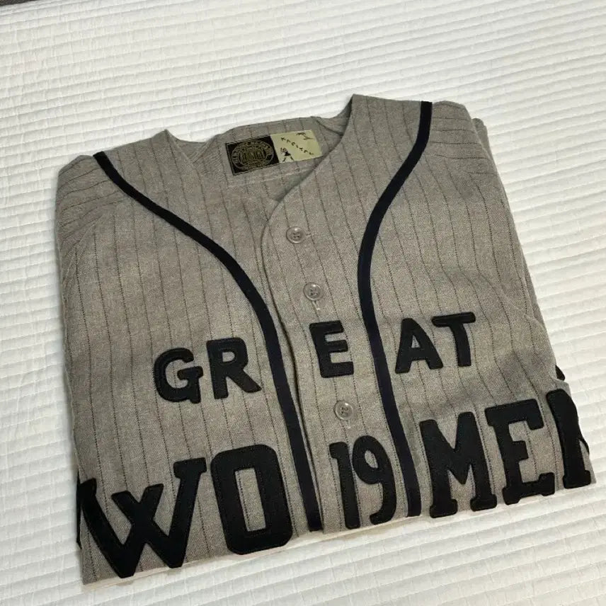[BUNJANG] Kapital Baseball Shirt Size 3 / 캐피탈 KAPITAL 베이스볼 셔츠 3사이즈