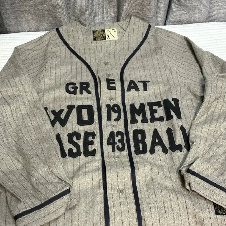 [BUNJANG] Kapital Baseball Shirt Size 3 / 캐피탈 KAPITAL 베이스볼 셔츠 3사이즈