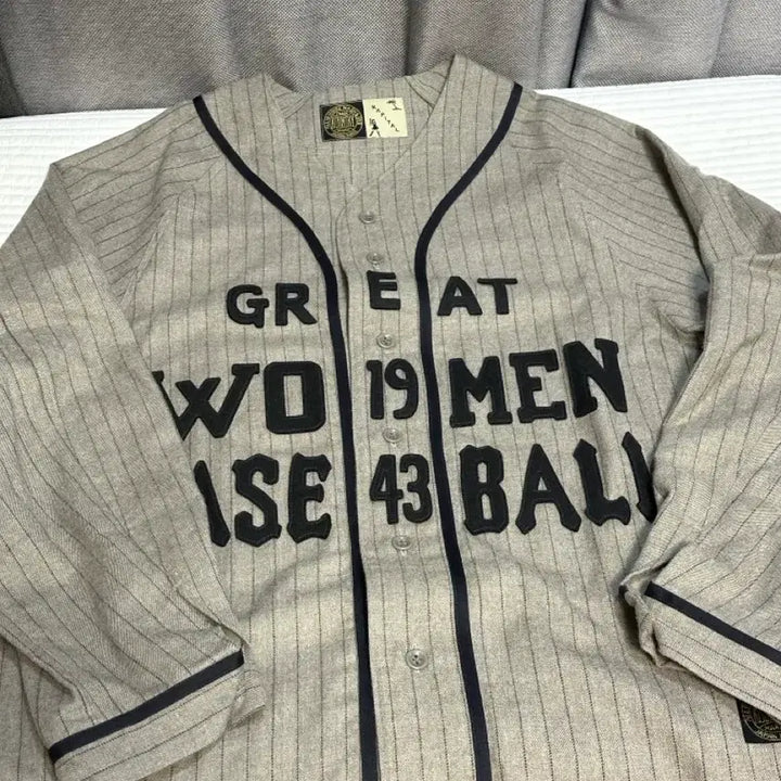 [BUNJANG] Kapital Baseball Shirt Size 3 / 캐피탈 KAPITAL 베이스볼 셔츠 3사이즈