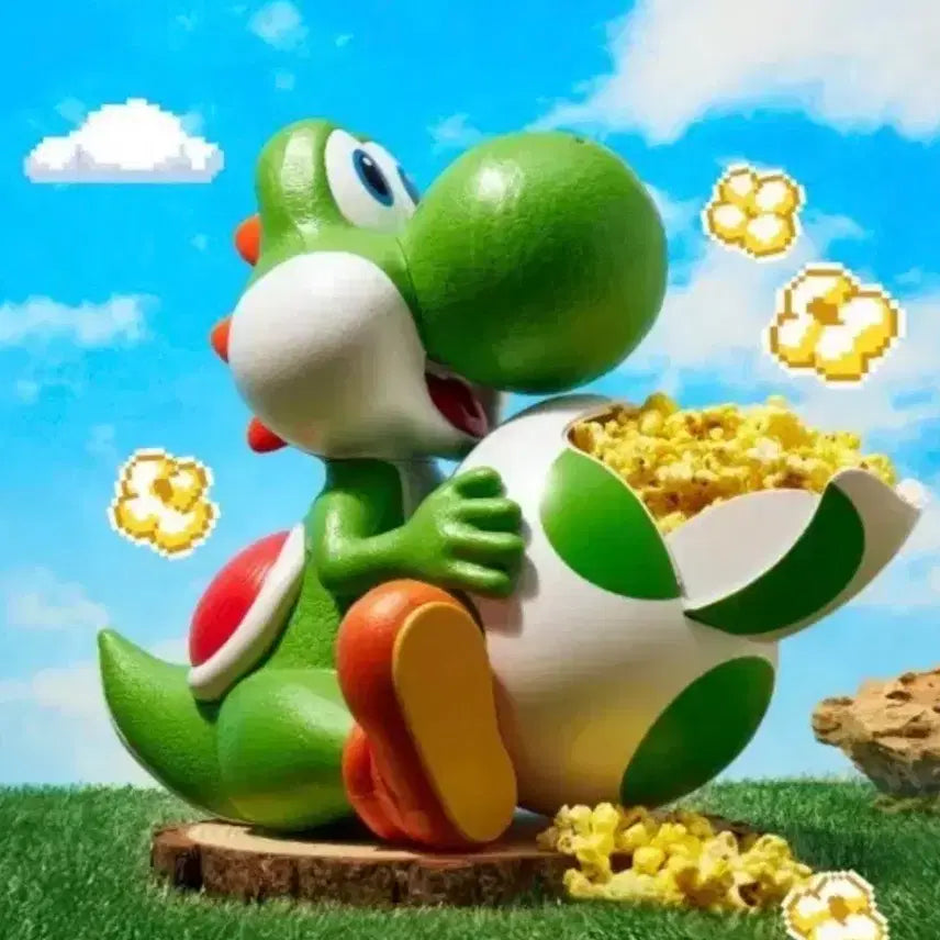 [BUNJANG] Yoshi Popcorn Bucket / 요시 팝콘통 정가구매