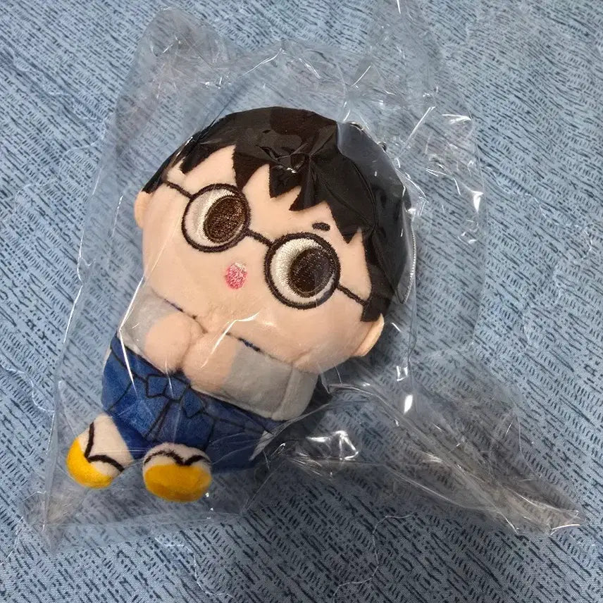 [BUNJANG] Gintama Shinpachi Doson Moiwa Plush Doll / 은혼 상하이 고고굿즈 두손모아 신파치 인형