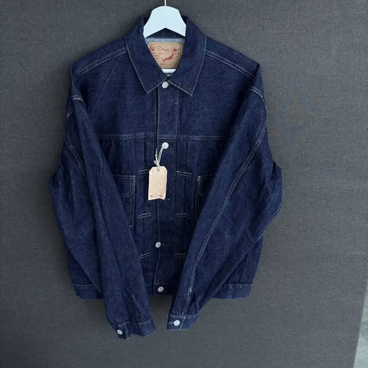 [BUNJANG] OrSlow 6002 Type 2 Selvage Denim Jacket One Wash / [5] 오어슬로우 6002 타입2 셀비지 데님 자켓 원워시