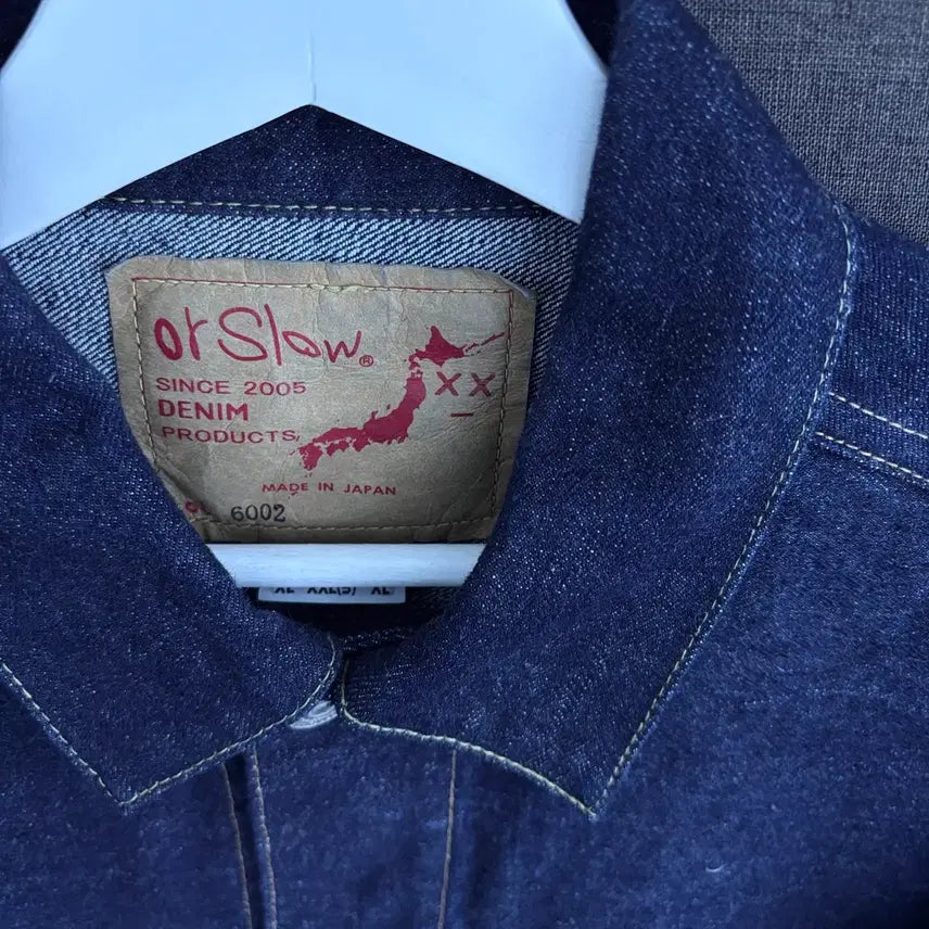 [BUNJANG] OrSlow 6002 Type 2 Selvage Denim Jacket One Wash / [5] 오어슬로우 6002 타입2 셀비지 데님 자켓 원워시