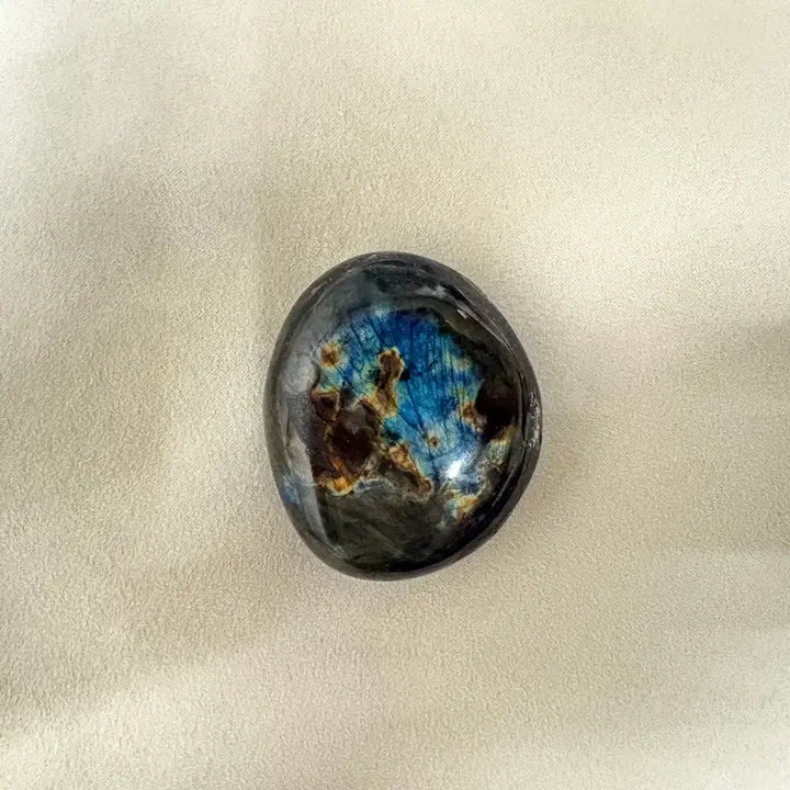 [BUNJANG] Natural Labradorite Raw Stones (Set of 2) / 천연 라브라도라이트 원석 2개