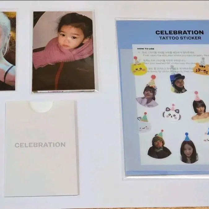 [BUNJANG] LE SSERAFIM Huh Yunjin Celebration Studio Photocard Set / 르세라핌 셀레브레이션 허윤진 공방 아기포카 세트