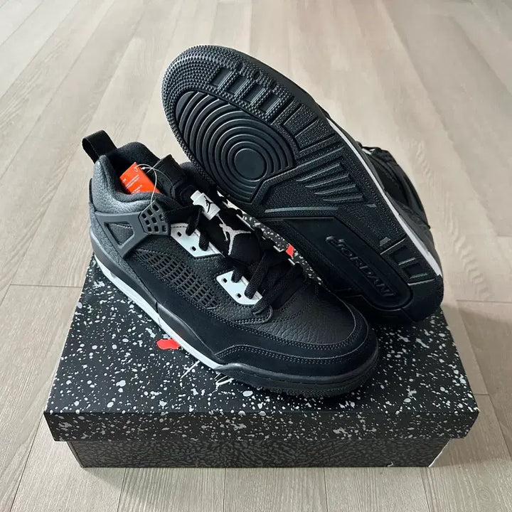 [BUNJANG] Jordan Spizike Low Black White (275mm) New / [275/새상품] 조던 스피자이크 로우 블랙 화이트