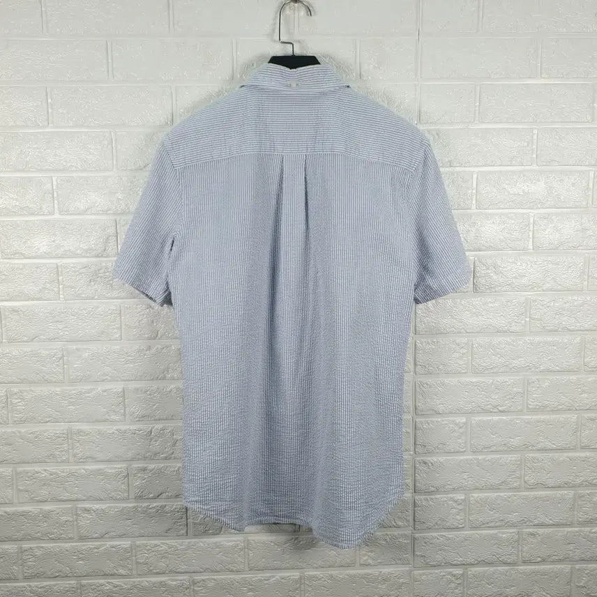 [BUNJANG] USPA Seersucker Short Sleeve Shirt / [100]USPA 시어서커 반팔 셔츠