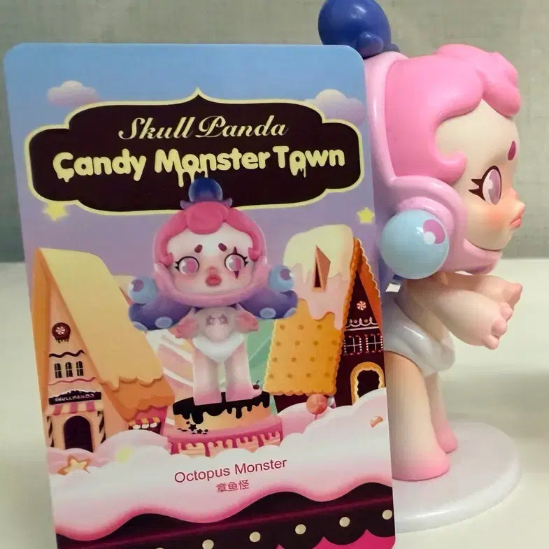 [BUNJANG] Pop Mart Skullpanda Candy Monster Town Figure / 팝마트 스컬판다 캔디 몬스터 타운