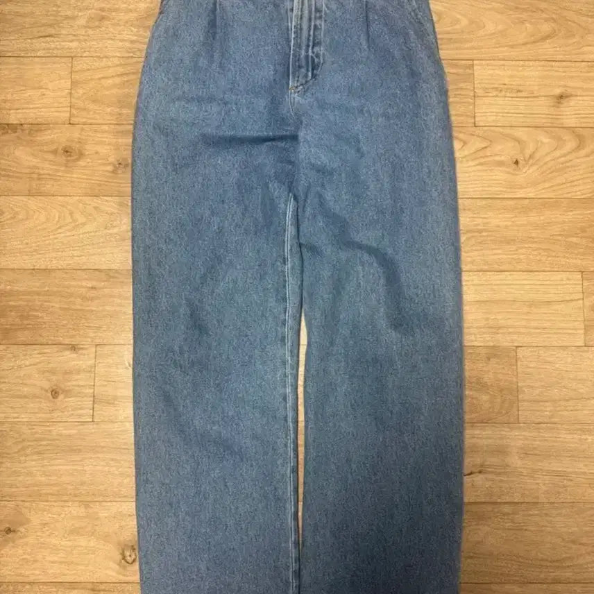 [BUNJANG] Crystaseya Pleats Denim Skirt / 크리스타세야 플리츠 데님 s