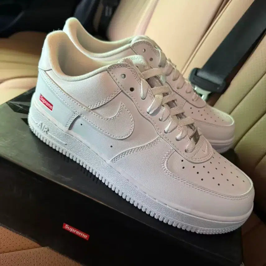 [BUNJANG] Nike x Supreme Air Force 1 Low White 270mm / 나이키 x 슈프림 에어포스 1 로우 화이트 270MM