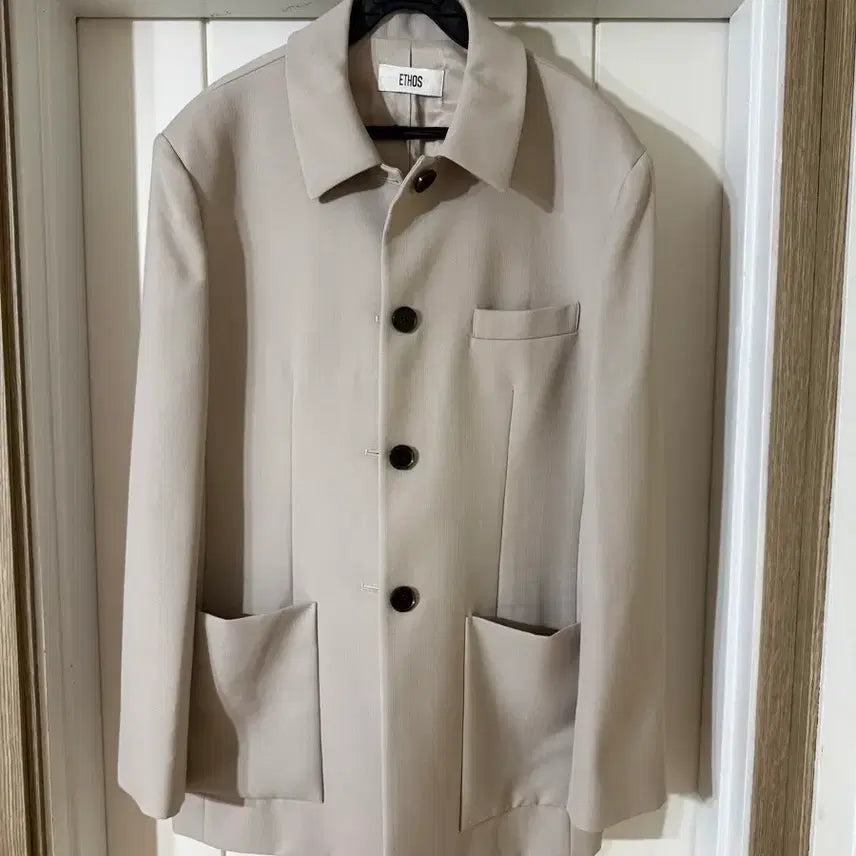 [BUNJANG] ETHOS Free Size Jacket / ETHOS 에토스 자켓