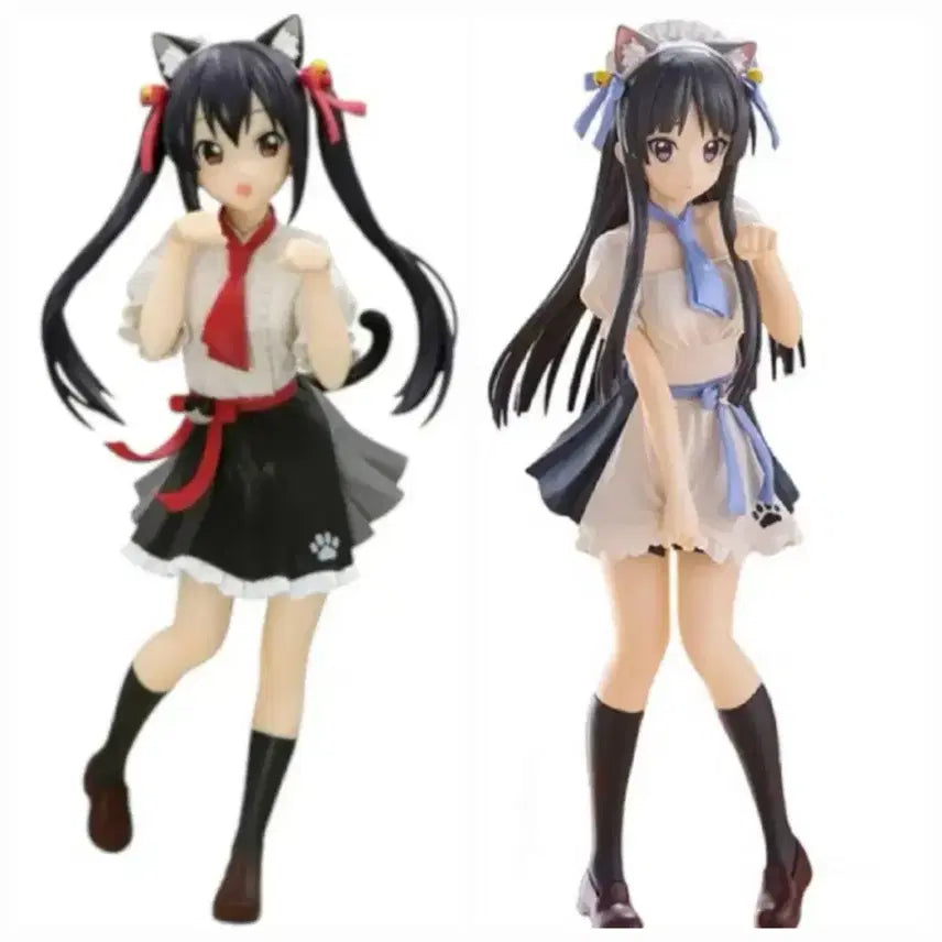 [BUNJANG] K-On! Azusa Mio Nyan-Cafe Figure Bundle Set / 케이온 아즈사 미오 냥카페 피규어 일괄판매