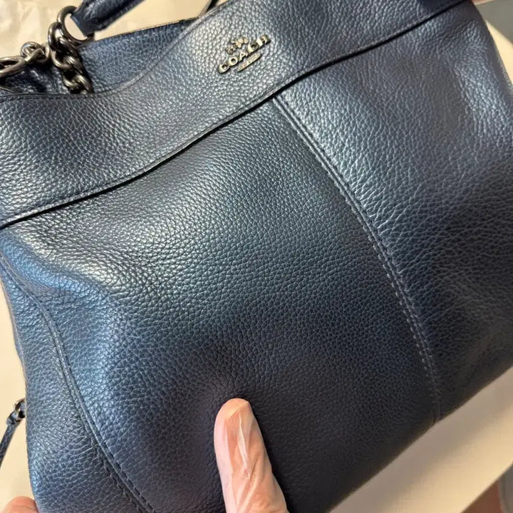 [BUNJANG] COACH Lexi Shoulder Bag Navy / [새상품]코치 COACH 렉시 숄더백