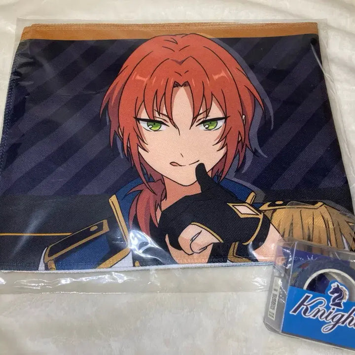 [BUNJANG] Ensemble Stars! Leo Knights Material Towel, Color Card Bundle Set (Sealed) / 미개봉 소장용 앙스타 레오 타올, 나이츠 마테, 색지 일괄