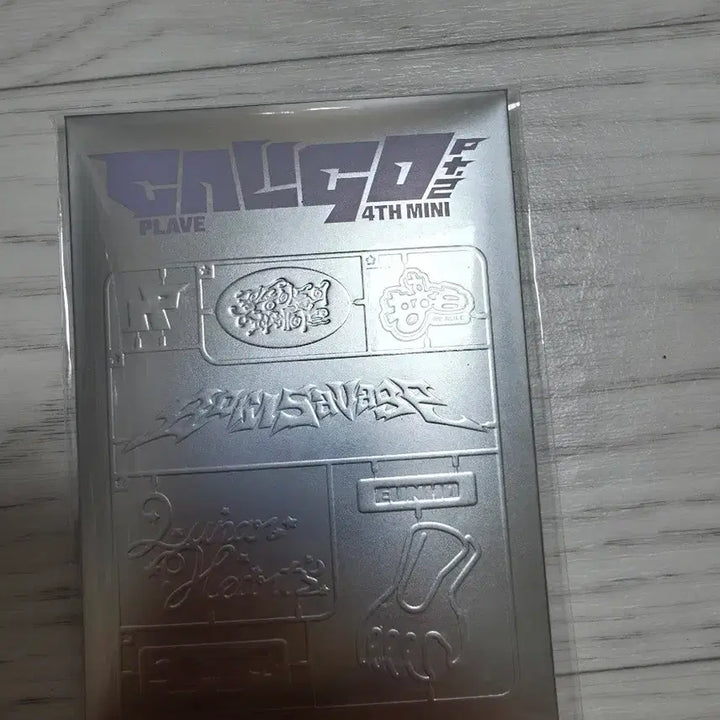 [BUNJANG] KALLIGORAPHY Part 2 Sealed Photocard Album / 칼리고 파트2 미개봉 포카앨범