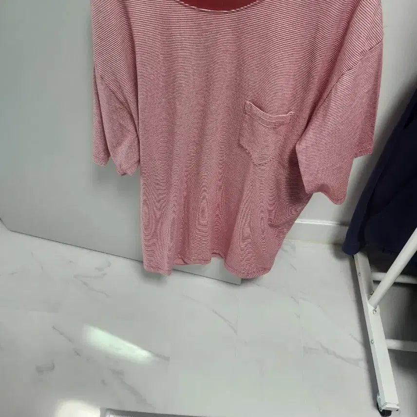 [BUNJANG] Cacique Border T-Shirt / 카키스 보더티 팔아요