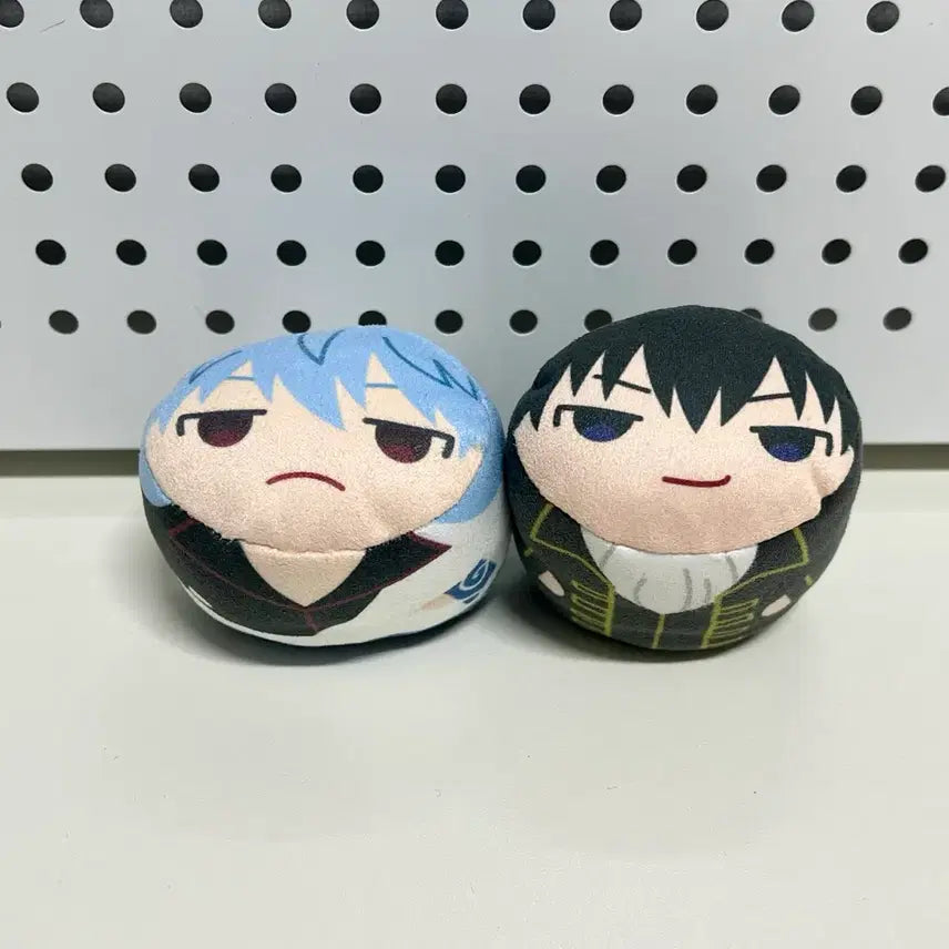 [BUNJANG] Gintama Gintoki Hijikata Moomoo Marshmallow Mochi Plush Set / 은혼 긴토키 히지카타 무니무니 마시멜로 모찌 누이 일괄