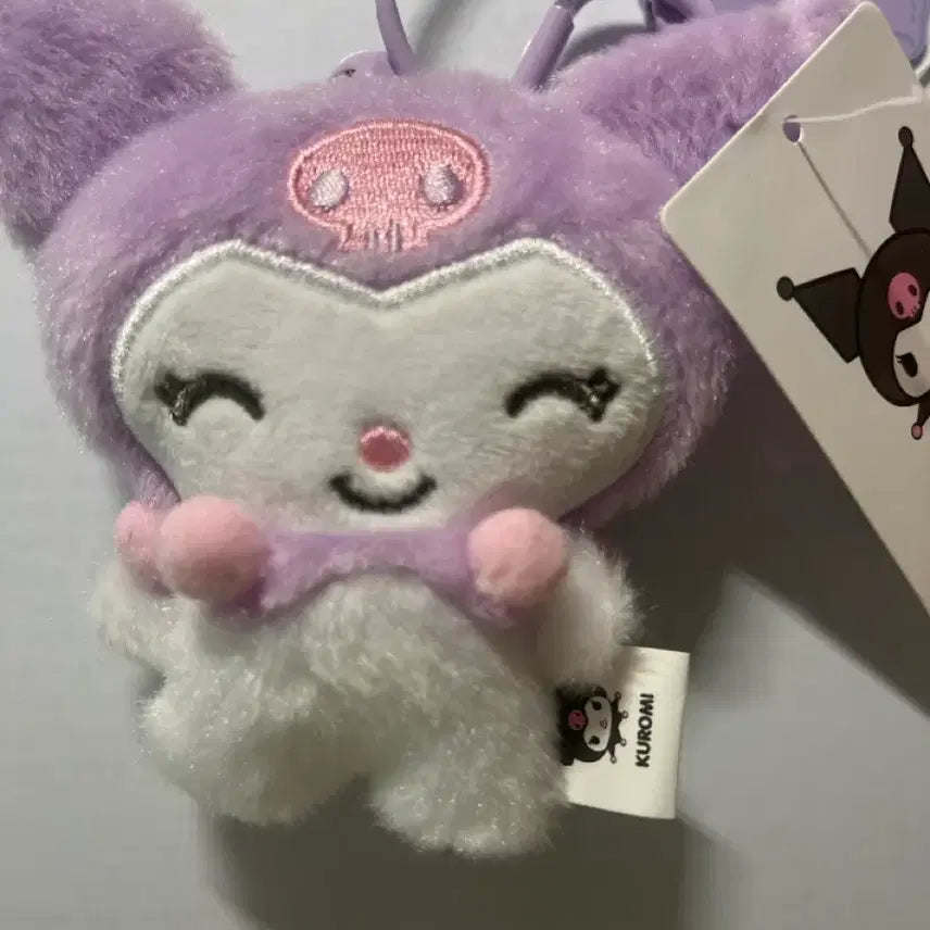 [BUNJANG] Kuromi Plush Charm / 쿠로미 인형 키링 새상품