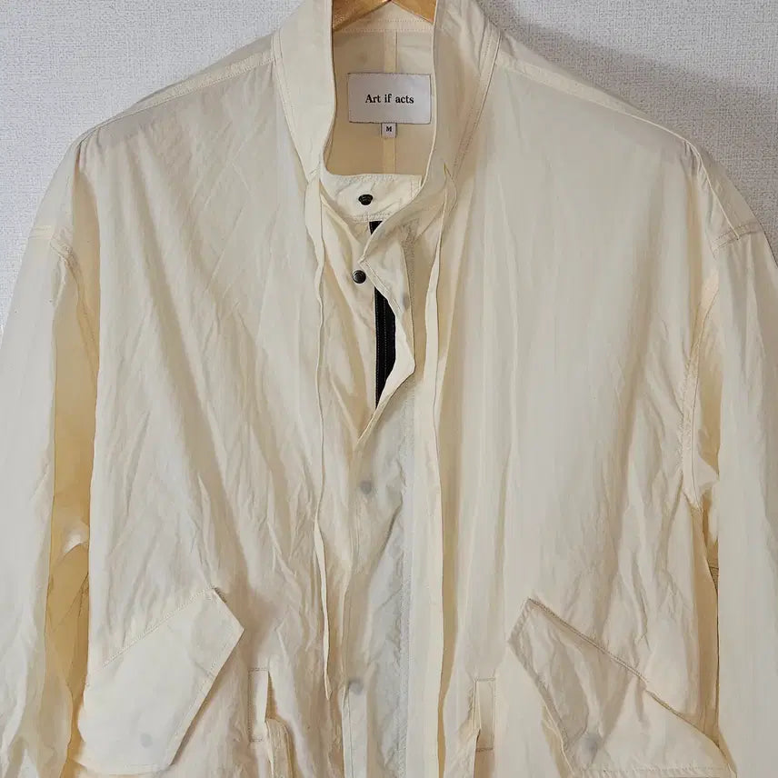 [BUNJANG] Artifects 22SS Belted Fishtail Shield Jacket M / 아트이프액츠 22SS 벨티드 피쉬테일 실드 자켓 M (거의새상품)