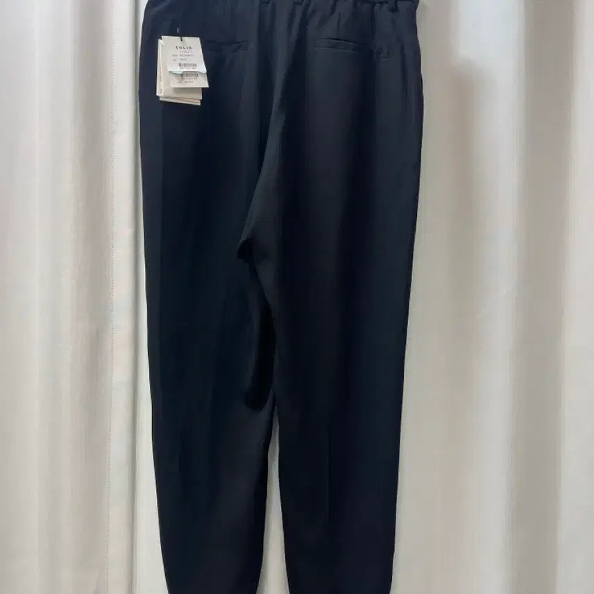[BUNJANG] SOLID HOMME Black Banding Slacks / 네고사절 새상품 25년새상품SOLID HOMME 솔리드옴므 밴딩 슬랙스
