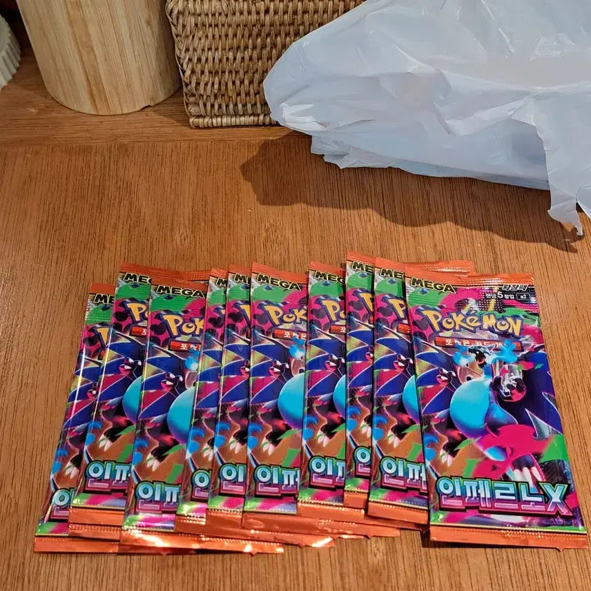 [BUNJANG] Pokemon Inferno X Unused 11 Pack Bundle Set / 인페르노X 미사용 11팩 일괄 판매