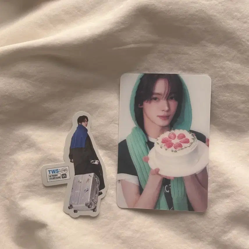 [BUNJANG] TWS Hanjin NO TRAGEDY Lenticular Photocard Sticker Set / 투어스 TWS 한진 NO TRAGEDY 렌티큘러 포카 스티커 양도
